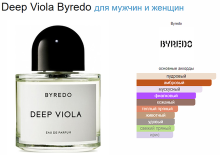 BYREDO Deep Viola 100 ml (duty free парфюмерия)