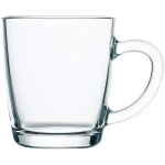 Кружка стеклянная 350мл Бейзик «Броунз» 55531SL