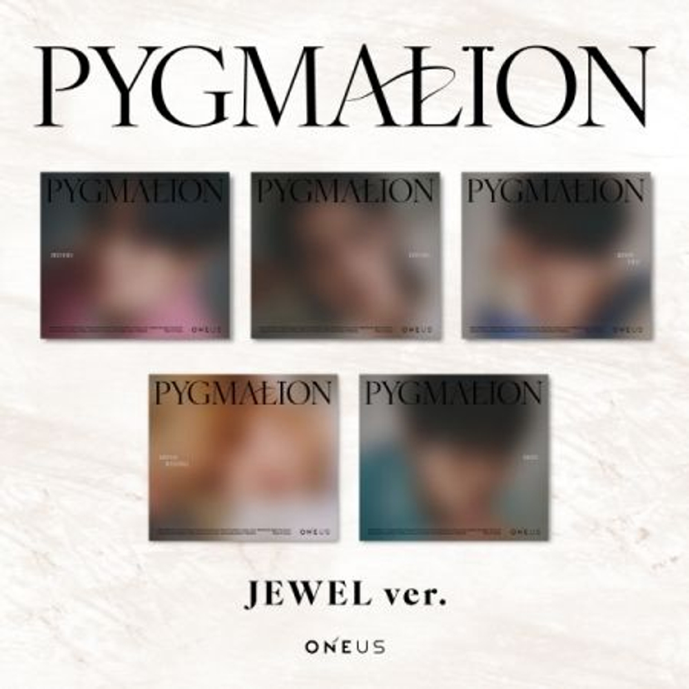 Альбом ONEUS - PYGMALION 9th Mini Album Jewel Case 5 Version SET