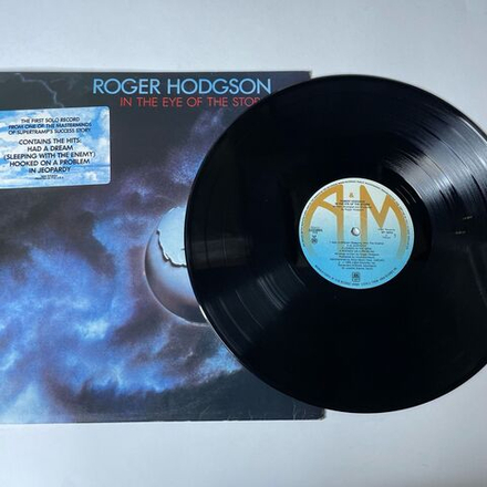 Винтажная виниловая пластинка LP Roger Hodgson In The Eye Of The Storm (Югославия 1985)