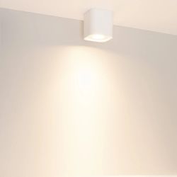 Светильник SP-ACENTO-S95x95-10W Warm3000 (WH, 20-45 deg, 230V) (Arlight, IP20 Металл, 5 лет) 055746