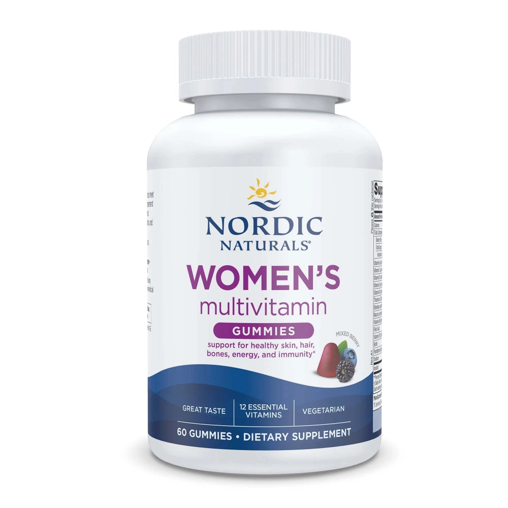 Women's Multivitamin 60 жевательных таблеток Nordic Naturals