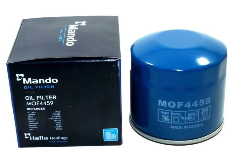 Фильтр масляный MANDO MOF4459 Hyundai Solaris, Kia Rio