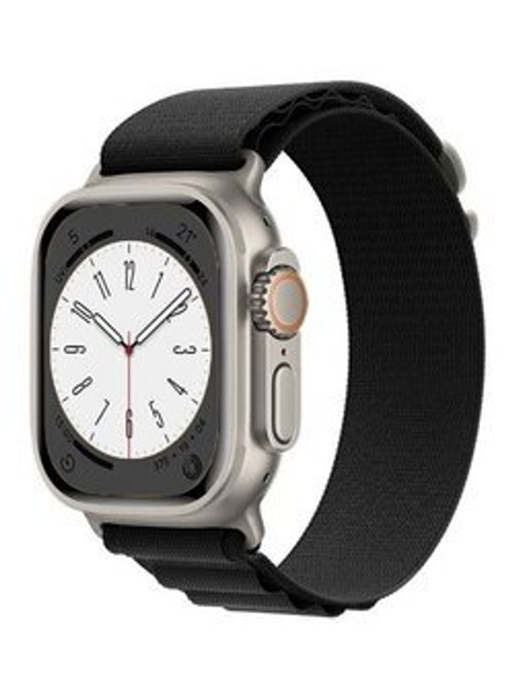 Браслет-ремешок для Apple Watch Alpine Look (42\45\Ultra) black