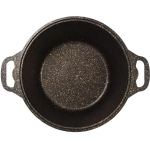 Кастрюля 6л «Granit ultra» (black-gold) со стеклянной крышкой кгбг62а