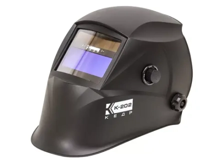 Маска сварщика КЕДР К-202 PRIME, черная