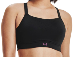 Теннисный бюстгальтер Under Armour Women's Rush High - Black