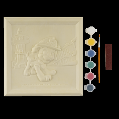 3D Art Панно-раскраска 20*20см Щенячий патруль "Маршалл" (Lori)