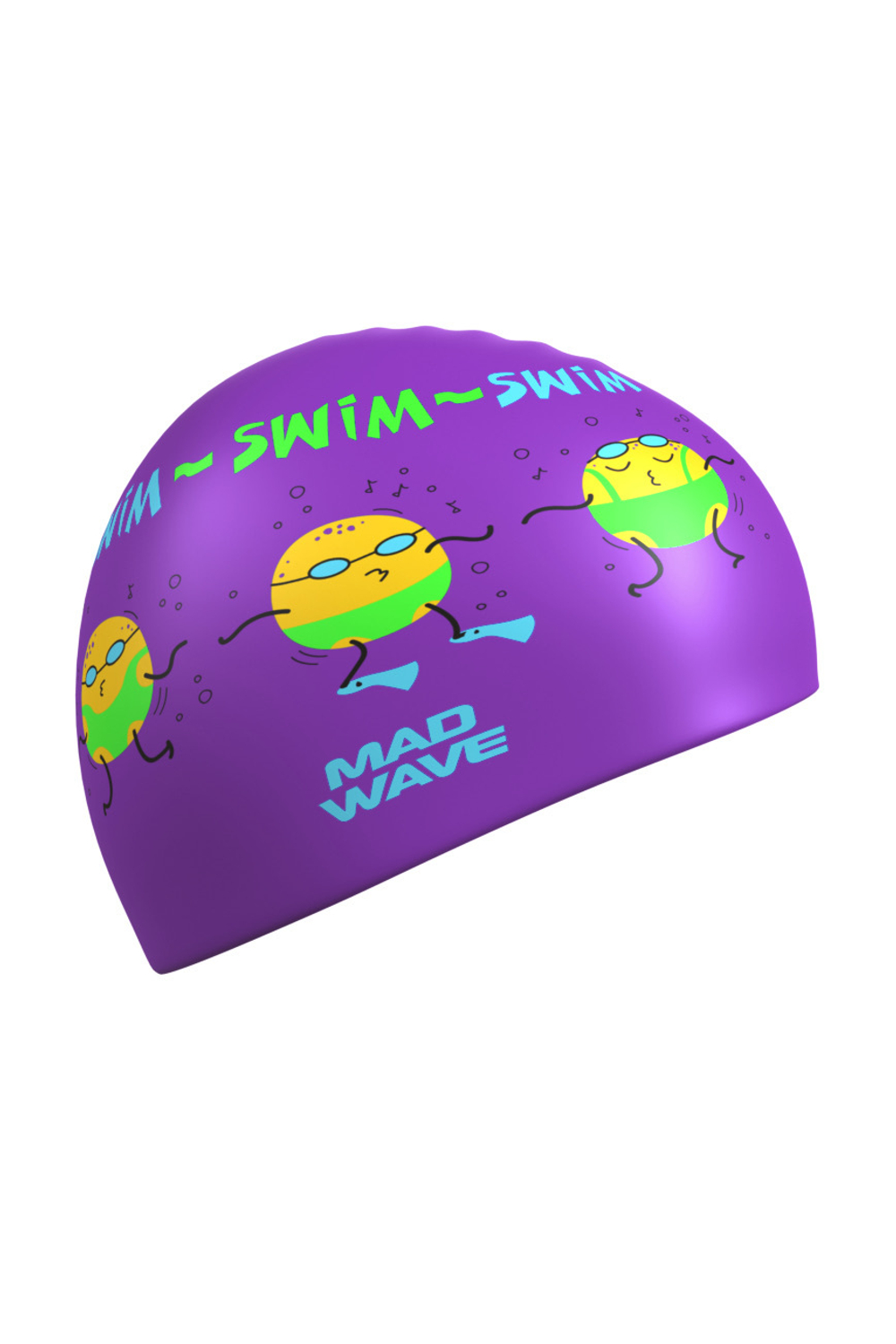СИЛИКОНОВАЯ ШАПОЧКА ДЛЯ ПЛАВАНИЯ MADWAVE POTATO