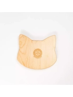 Менажница из Кедра  для подачи  "Жизнь прекрасна"