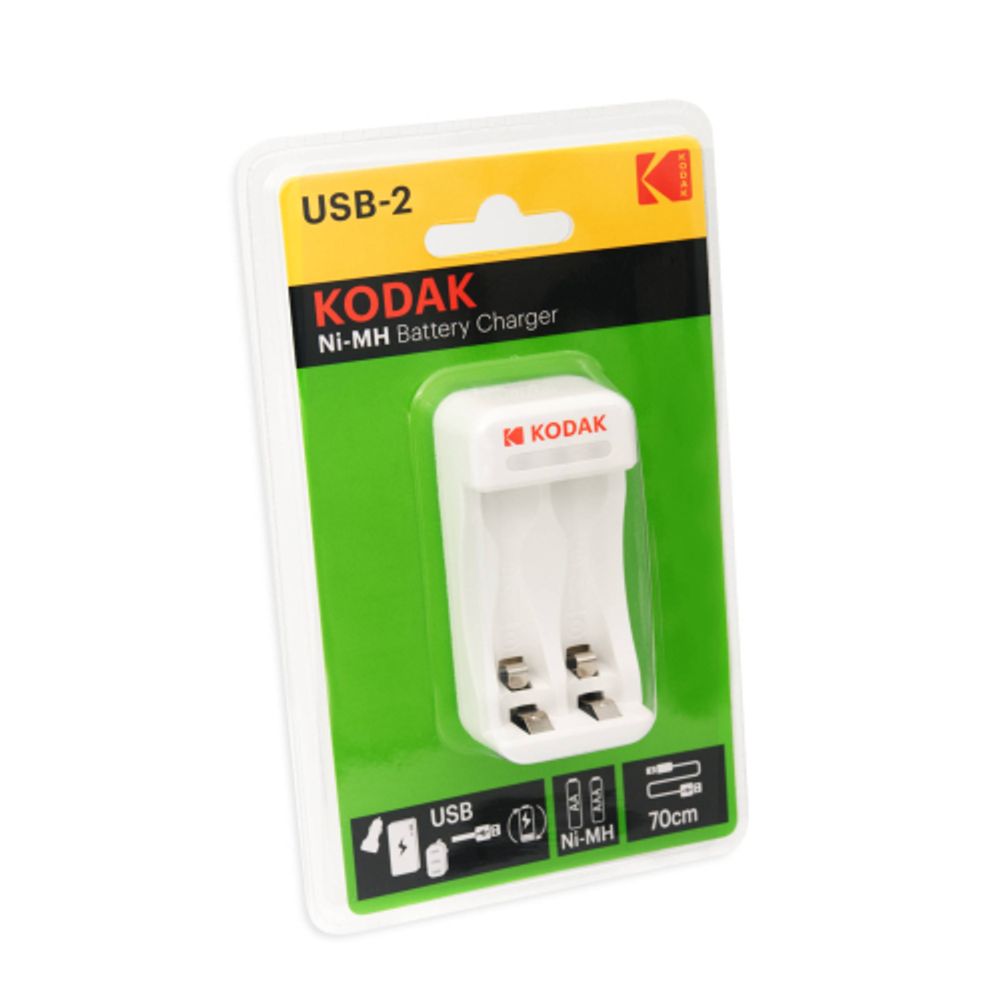 Зарядное устройство для аккумуляторов Kodak C8001B USB [K2AA/AAA] | Kodak
