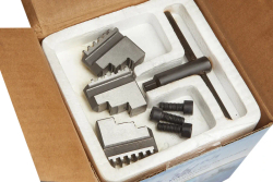 Токарный патрон К11-100 мм, трехкулачковый, самоцентрирующийся