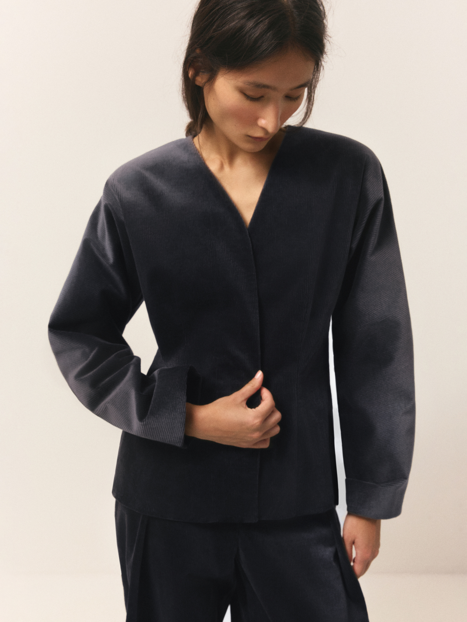 Жакет из итальянского вельвета