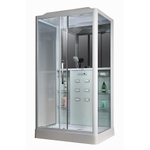 Душевая кабина Loranto Selak CS 127 90х120 прозрачное стекло/профиль белый