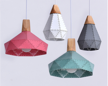 Pendant design lamp Fracture  D22 (Yellow)