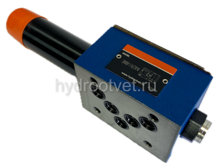 ZDR10DP2-5X/210YM - Редукционный клапан Ду 10 трехлинейный модульного монтажа с давлением регулировки до 210 бар, в канале P, обратный клапан - М = нет