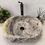 Раковина из оникса Erozy Grey EO-62199 55*42*15 0094