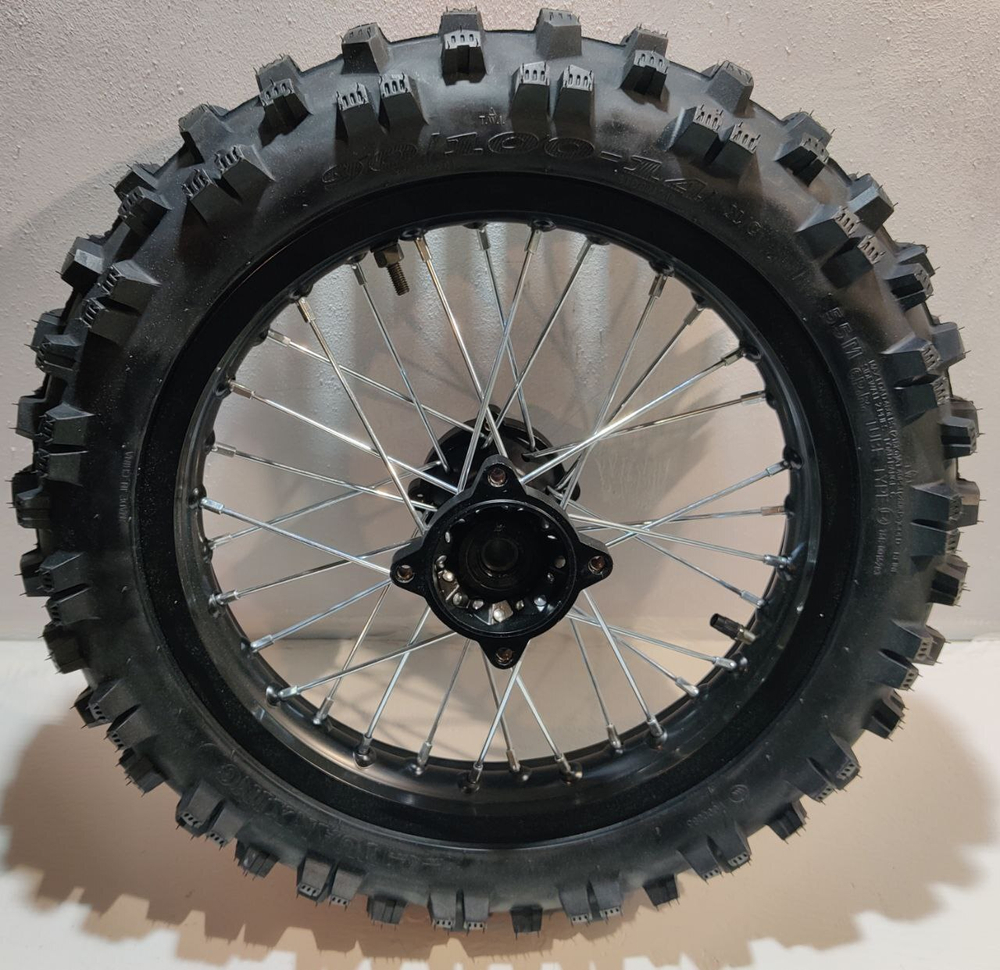 Колесо заднее в сборе 90/100-14" Питбайк BSE EX 125
