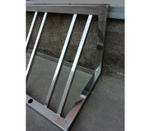 Велопарковка №88, на 10 мест, 2900*510*510 мм., из нержавеющей стали