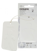 Mr&Mrs Fragrance Аромакарточка для автомобиля CESARE CARD белый FRESH AIR Свежий воздух