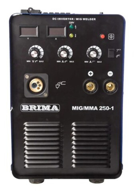 Сварочный полуавтомат Brima MIG/MMA-250-1 (220 В) 0008990