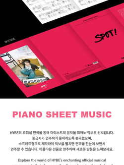 публикация ZICO - PIANO SHEET MUSIC : ZICO SPOT! (FEAT. JENNIE) Version