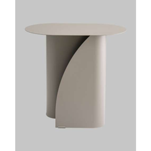 Журнальный столик Yvaine металл темно-серый