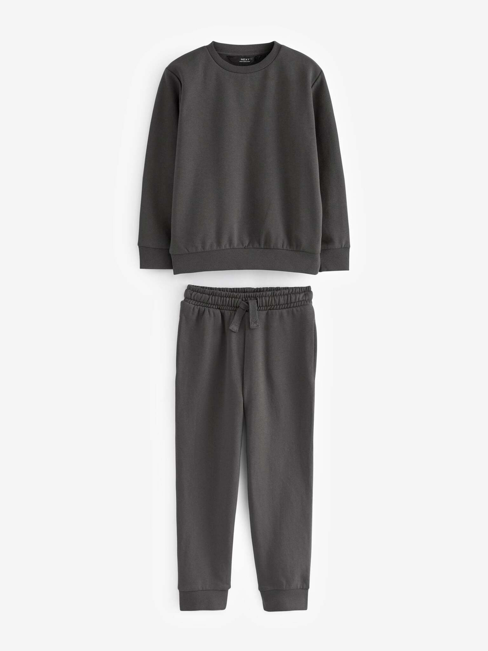 Лонгслив и джоггеры в комплекте для мальчика Next N35-042, Темно-серый