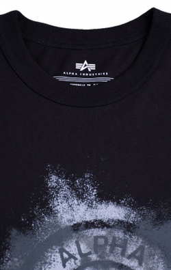 Футболка мужская ALPHA INDUSTRIES RELAXED FADED PRINT TEE