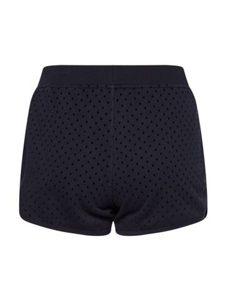 Женские теннисные шорты Tommy Hilfiger RW Terry Polka Dot Short - desert sky/polka dots