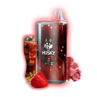 HUSKY CYBER 8000 Клубника Кола Лёд - Cs
