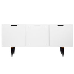 Тумба под ТВ Тропик 117см Классика Айс Найт Голд