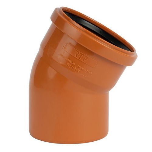 Отвод наружный канализационный 110 мм 30°