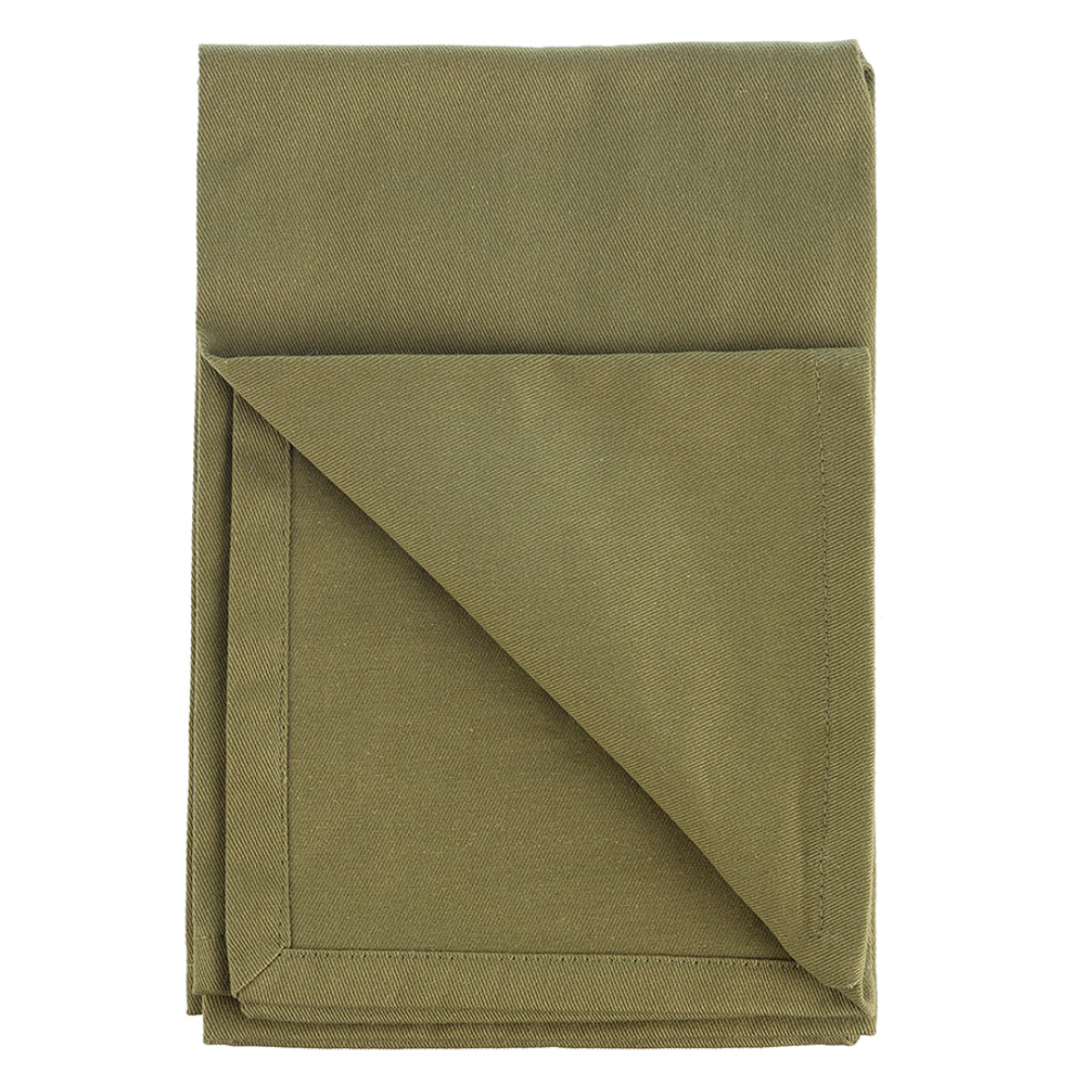 Набор из двух салфеток сервировочных из хлопка оливкового цвета из коллекции essential, 45х45 см