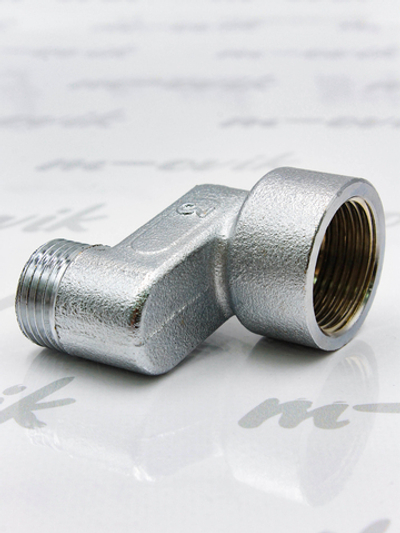 ViEiR Эксцентрик 3/4"ВР-1/2"НР 30 мм, никелированная латунь (VRFM43-30)