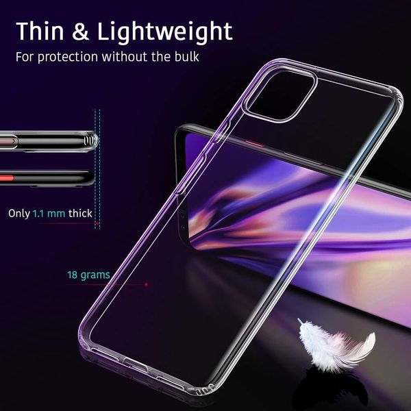 Силиконовый чехол для Google Pixel 4 XL (Прозрачный)