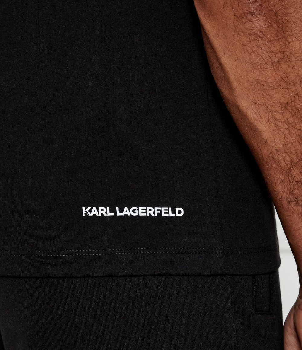 Поло Karl Lagerfeld - черный(745400 551225)