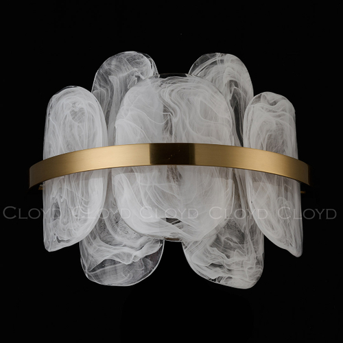 Бра Cloyd COLD W1 / выс. 28 см - латунь (арт.20419)