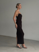 Платье DANIELLA, шоколадный