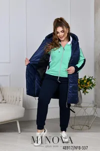 Костюм 8-337-ментол-синий Minova