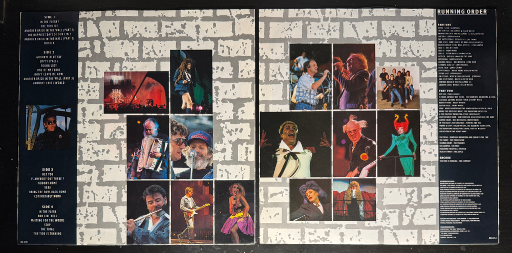 Roger Waters ‎– The Wall (Live In Berlin) 2LP (Голландия 1990г.)