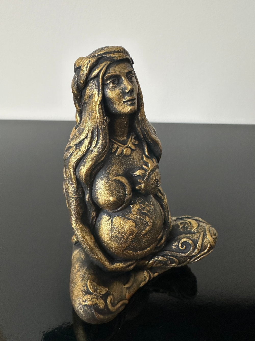 Статуэтка фигурка богиня гея гайя для дома статуэтка