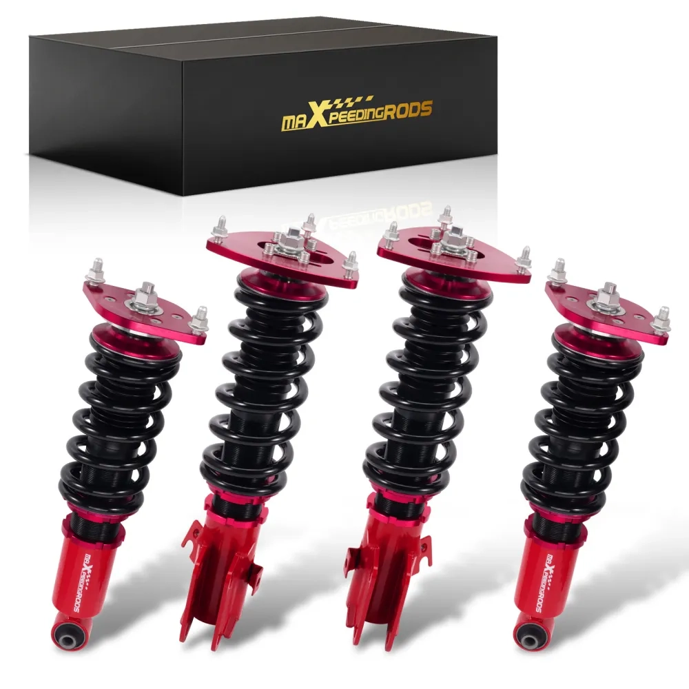 MaXpeedingrods Coilovers Lowering Kit подходит для автомобиля Subaru WRX STI 2008-14 Adj. Height