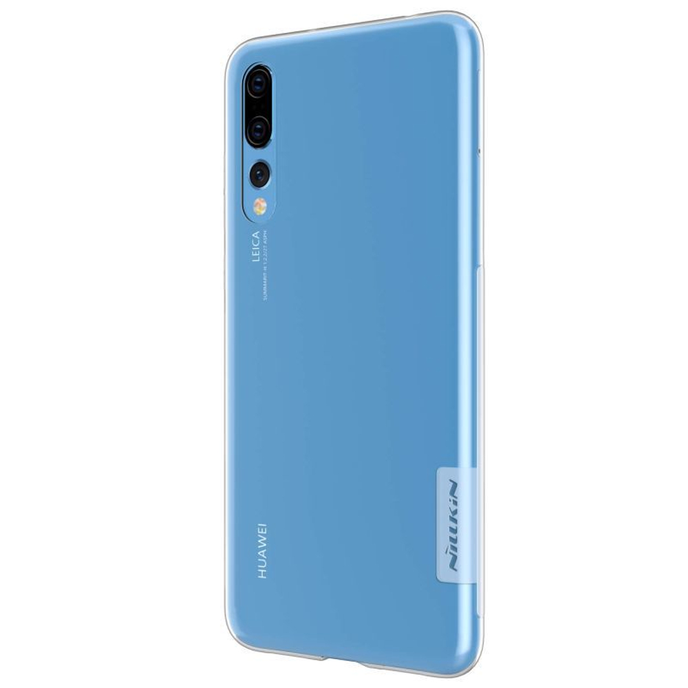 Прозрачный силиконовый чехол Nillkin Nature для Huawei P20 Pro