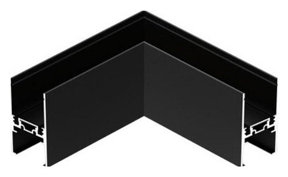 Соединитель угловой L-образный для треков накладных Aployt Magnetic track 48 APL.0182.00.02