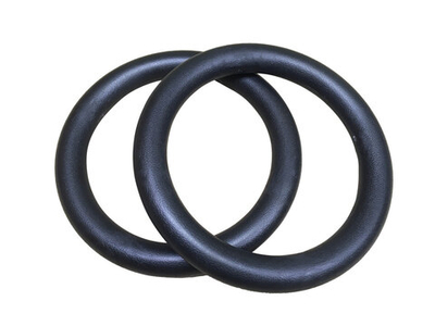 Кольца гимнастические 28 мм пластиковые (без строп)