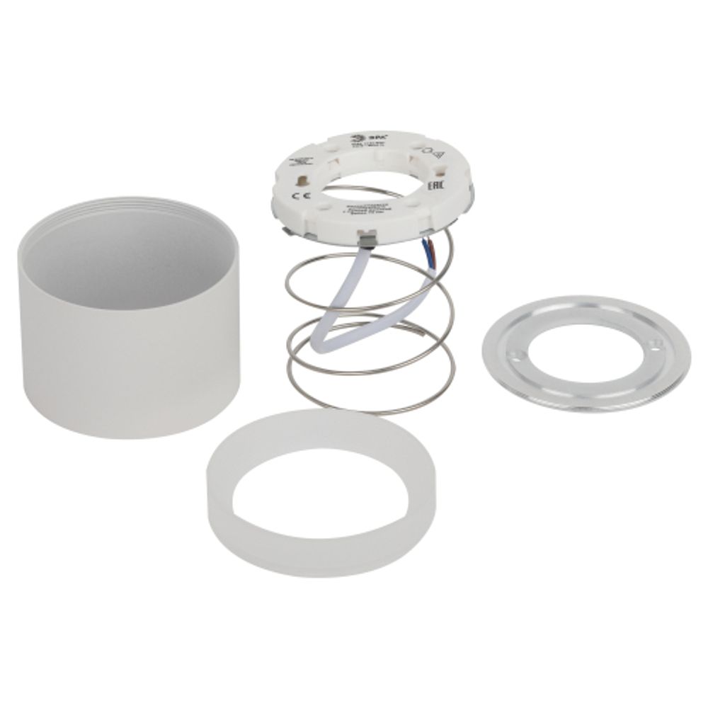 Светильник накладной ЭРА OL17 GX53 WH под лампу GX53 белый | Накладные светильники