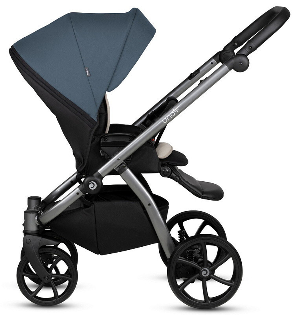 Детская коляска Tutis Uno 5 Plus Essential collection 3 в 1 с автокреслом Elo Lux EduSky Black 1402160 Marine