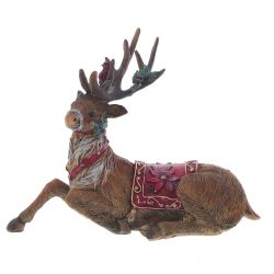 GAEM Фигурка декоративная "Олень", L25 W10 H19 см