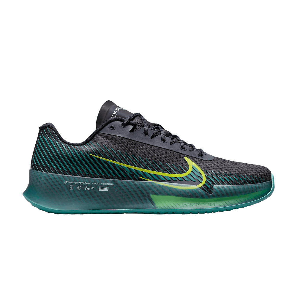 Кроссовки Nike Air Zoom Vapor 11 Hc "Black Bright Cactus"
